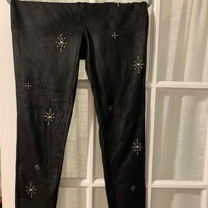 Free people suede leggings